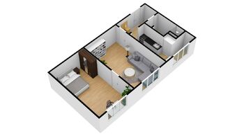 Pronájem bytu 2+1 v družstevním vlastnictví 59 m², Rokycany