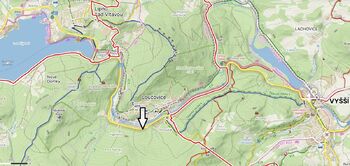 Prodej pozemku 1000 m², Loučovice
