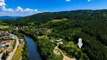 Prodej pozemku 1000 m², Loučovice