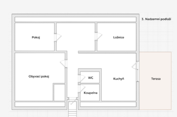 3 nadzemní podlaží - Prodej domu 621 m², Trutnov