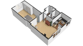 Pronájem bytu 2+kk v osobním vlastnictví 52 m², Praha 6 - Břevnov