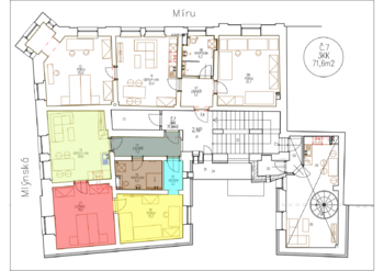 Pronájem bytu 3+kk v osobním vlastnictví 72 m², Duchcov