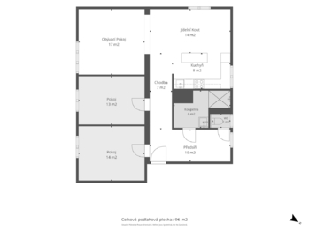 Pronájem bytu 3+kk v osobním vlastnictví 93 m², Hořovice