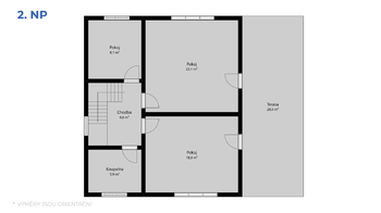 Prodej bytu 4+1 v osobním vlastnictví 150 m², Moravany