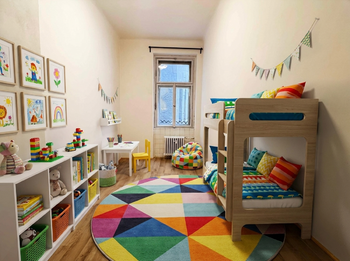 návrh pokoj děti - Pronájem bytu 3+1 v osobním vlastnictví 79 m², Praha 2 - Nové Město