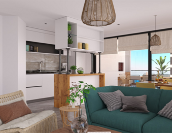 Prodej bytu 2+kk v osobním vlastnictví 51 m², Gaziveren