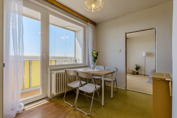 Kuchyň - Prodej bytu 1+1 v osobním vlastnictví 47 m², Praha 10 - Malešice