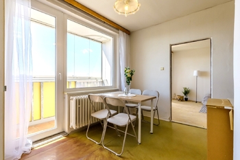 Kuchyň - Prodej bytu 1+1 v osobním vlastnictví 47 m², Praha 10 - Malešice