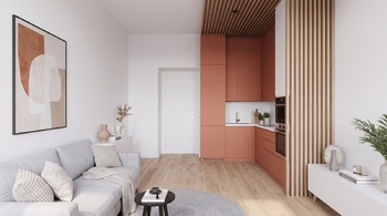 Prodej bytu 2+kk v osobním vlastnictví 51 m², Praha 3 - Žižkov