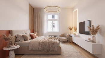 Prodej bytu 2+kk v osobním vlastnictví 51 m², Praha 3 - Žižkov