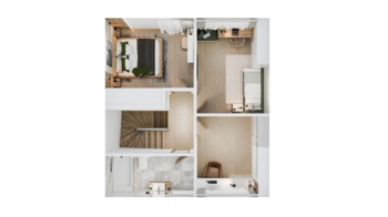 2. NP - Prodej bytu 4+kk v osobním vlastnictví 95 m², Hůry