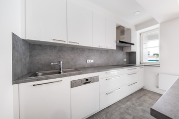 Detail kuchyňské linky - Pronájem bytu 4+kk v osobním vlastnictví 97 m², Praha 3 - Žižkov
