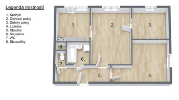 Prodej bytu 3+1 v osobním vlastnictví 61 m², Ostrava