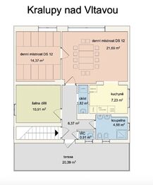Pronájem bytu 3+1 v osobním vlastnictví 68 m², Kralupy nad Vltavou