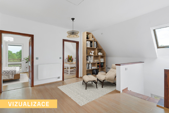 Hala v patře VIZUALIZACE - Prodej domu 170 m², Hrejkovice