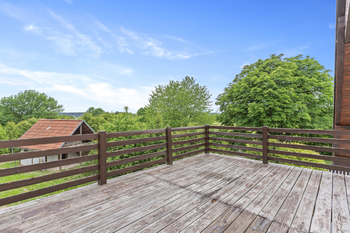 Terasa u ložnic  - Prodej domu 170 m², Hrejkovice