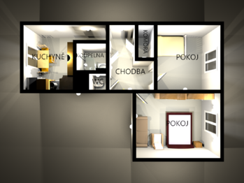 Prodej bytu 2+1 v osobním vlastnictví 62 m², Uherčice