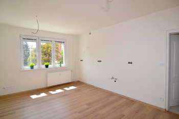 obývák - Pronájem bytu 2+1 v osobním vlastnictví 54 m², Praha 10 - Strašnice