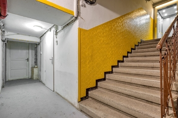 Domovní chodba před jednotkou - Prodej bytu 2+kk v osobním vlastnictví 57 m², Praha 3 - Žižkov