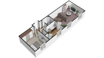 Prodej bytu 2+1 v osobním vlastnictví 57 m², Louny