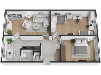 Prodej bytu 3+1 v osobním vlastnictví 80 m², Chomutov