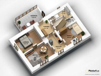 Prodej domu 107 m², Praha 9 - Koloděje