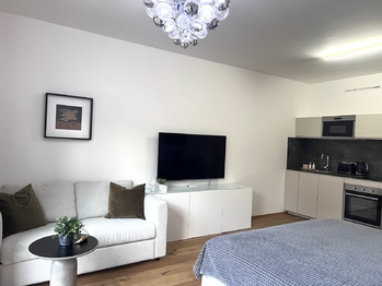 Pronájem bytu 1+kk v osobním vlastnictví 32 m², Praha 8 - Karlín