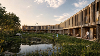 vizualizace viničního domu - Prodej pozemku 72617 m², Pouzdřany