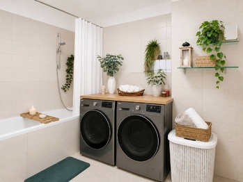 Koupelna s vanou - Prodej bytu 4+kk v družstevním vlastnictví 74 m², České Budějovice