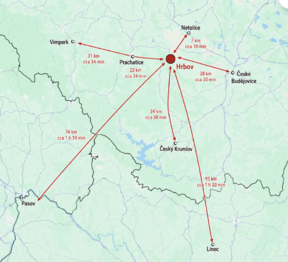 Prodej pozemku 1868 m², Lhenice