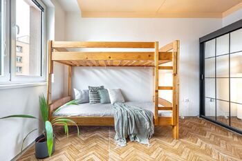 Ložnice. - Prodej bytu 2+kk v družstevním vlastnictví 42 m², Jindřichův Hradec