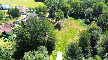 Pohled na pozemek - Prodej pozemku 3238 m², Mukařov