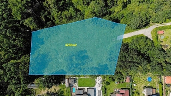 Pozemek ve foto - Prodej pozemku 3238 m², Mukařov