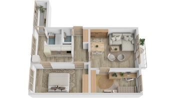 Prodej bytu 3+1 v osobním vlastnictví 56 m², Pardubice