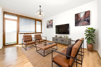 VIZUALIZACE obývacího pokoje - Prodej bytu 3+1 v osobním vlastnictví 60 m², Ústí nad Labem