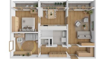 Prodej bytu 3+1 v osobním vlastnictví 60 m², Ústí nad Labem