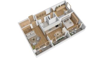 Prodej bytu 3+1 v osobním vlastnictví 60 m², Ústí nad Labem