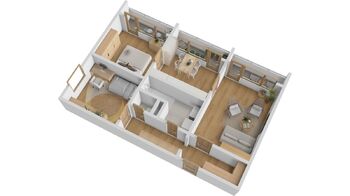 Prodej bytu 3+1 v osobním vlastnictví 60 m², Ústí nad Labem