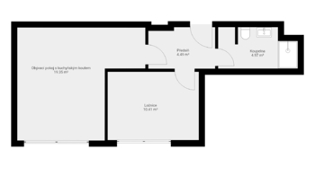 Prodej bytu 2+kk v osobním vlastnictví 41 m², Praha 5 - Radlice