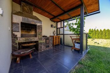 Pohled na dům - Prodej domu 234 m², Tuřice