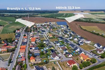 Pohled na dům - Prodej domu 234 m², Tuřice
