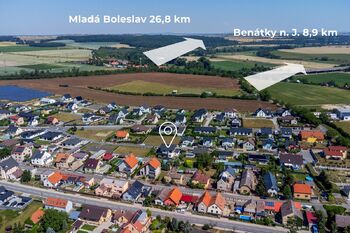 Pohled na dům - Prodej domu 234 m², Tuřice