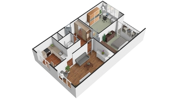 Pronájem bytu 3+1 v osobním vlastnictví 71 m², Plzeň