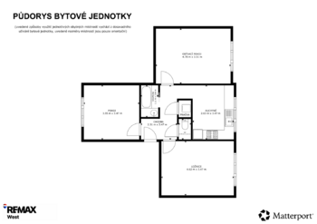 Prodej bytu 3+1 v osobním vlastnictví 65 m², Chodov
