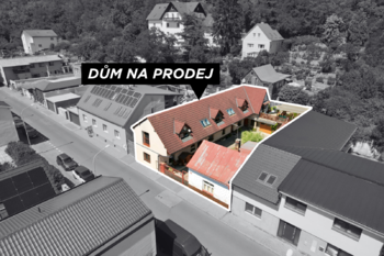 vyznačený dům - Prodej domu 225 m², Praha 9 - Kyje