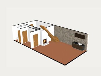 Pronájem bytu 3+kk v osobním vlastnictví 120 m², Nadějkov
