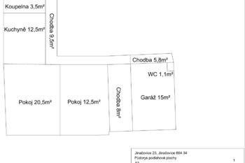 Rodinný dům Jinačovice - Prodej domu 80 m², Jinačovice