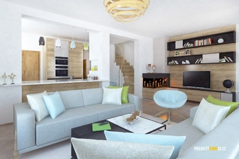 Rodinný dům na klíč, Řícmanice - Prodej domu 123 m², Řícmanice