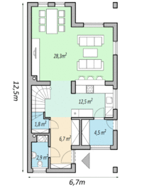 Rodinný dům na klíč, Řícmanice - Prodej domu 123 m², Řícmanice