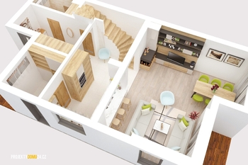 Rodinný dům na klíč, Řícmanice - Prodej domu 123 m², Řícmanice